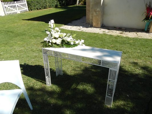 Location Console en fer forgé