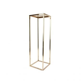 Colonne Rose Gold Or 80cm 25 X 25 Cm