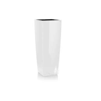 vase laqué blanc