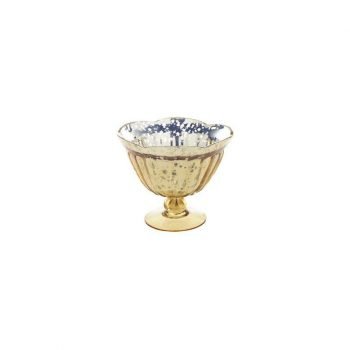 Vase Compotier Mercurise Dore