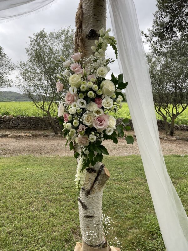 mariage c&a juin 2021 domaine de buzarens decoration location pink event herault (1)