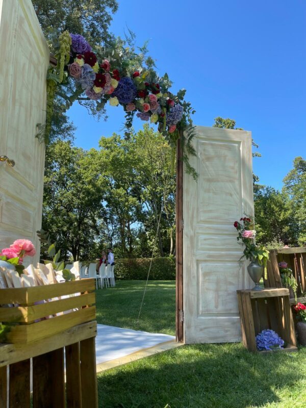 mariage t&m aout2021 domaine de verchant mariage herault montpellier decoration pink event (5)