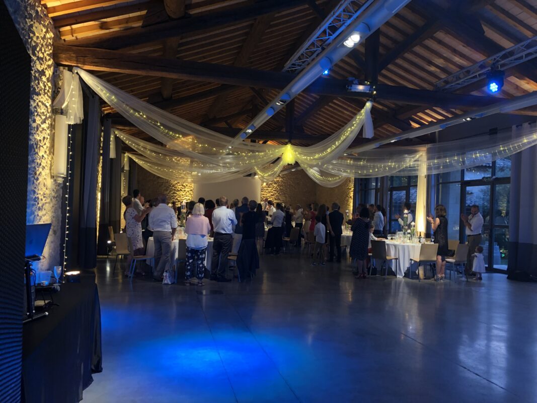 decoration mariage eclairage