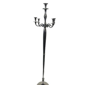 grand chandelier argenté 150cm