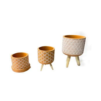 pots ceramique sur pieds location