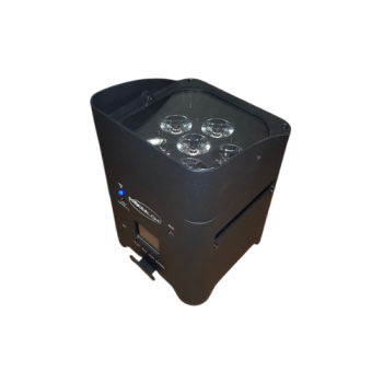 spot box led 6x15w sur batterie