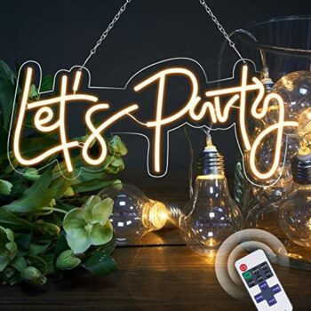 néon led let's party