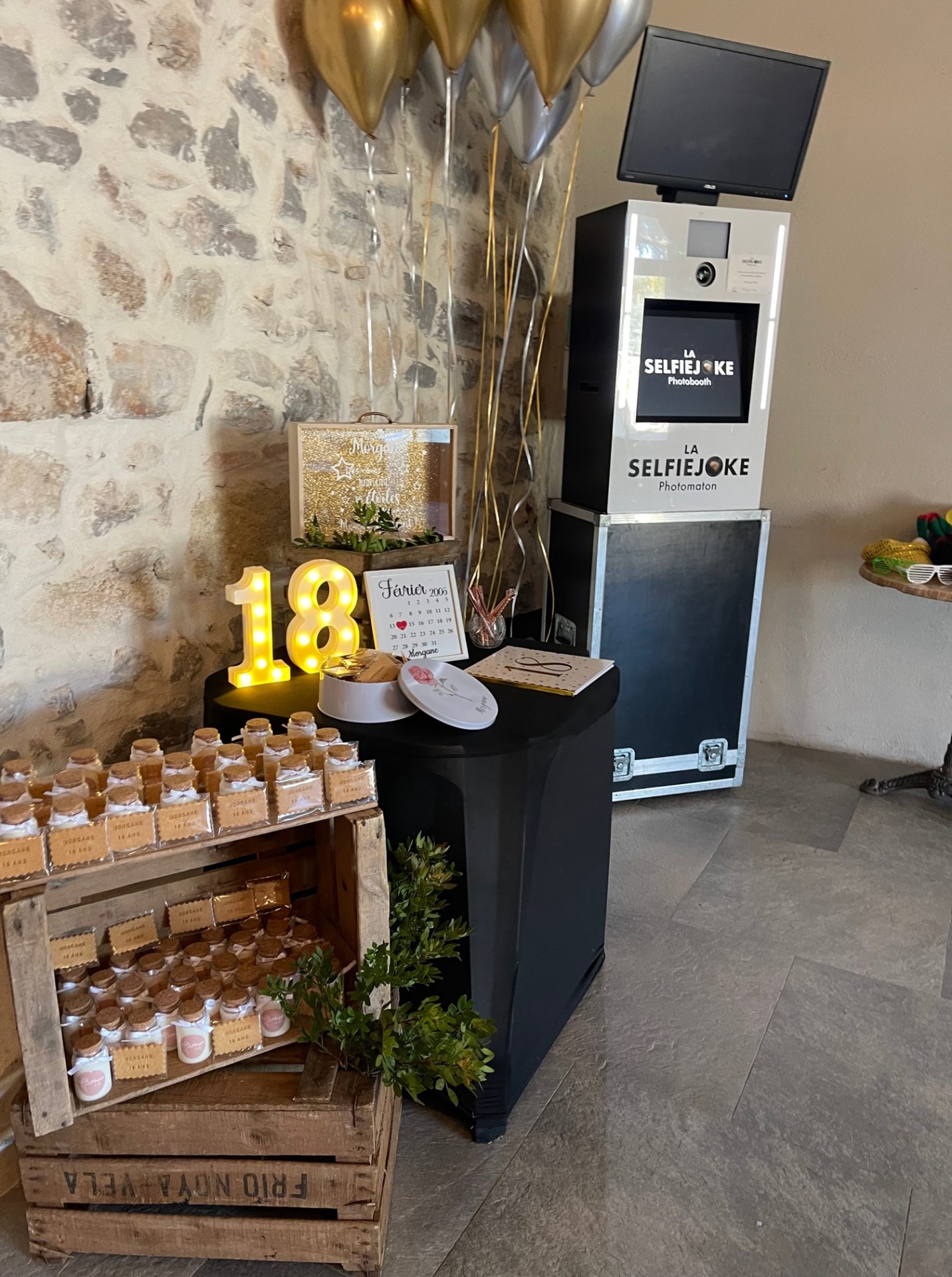 location anniversaire borne photo photobooth