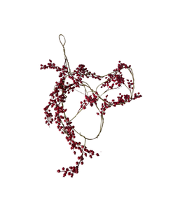 guirlande de houx rouge
