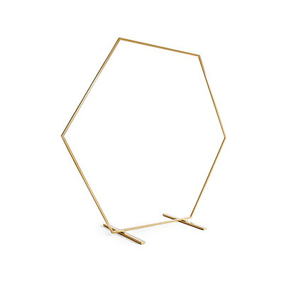 Location Arche hexagonale gold