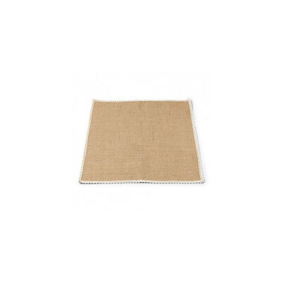 Location Carré de jute & dentelle