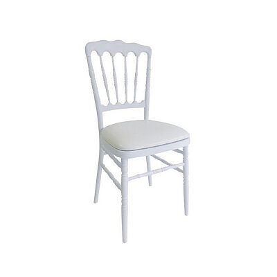 Location Chaise Napoléon III Blanche