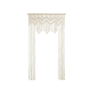 Location Rideau macramé blanc cassé