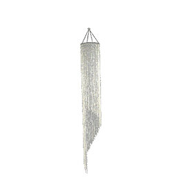 Suspension avec pampilles H 210cm, en location chez Pink Event