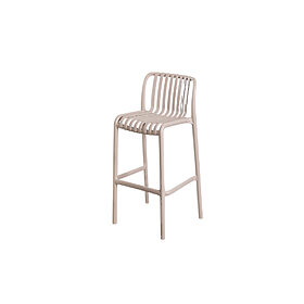 Tabouret beige amande, en location chez Pink Event