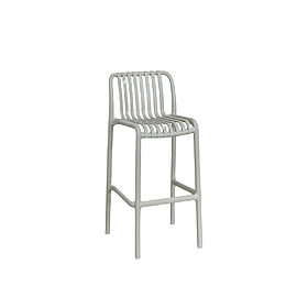 Tabouret vert kaki, en location chez Pink Event