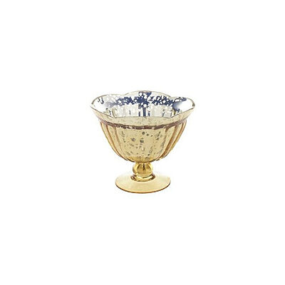 Location Vase compotier mercurisé doré