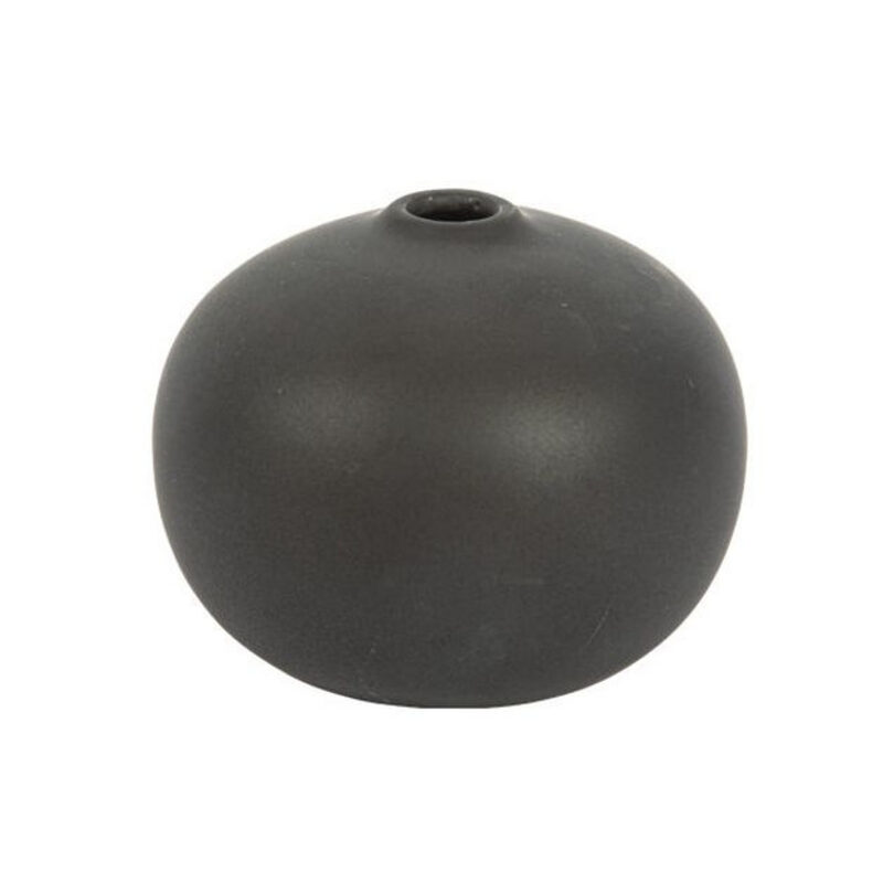 Vase Histor en Céramique Noir, en location chez Pink Event