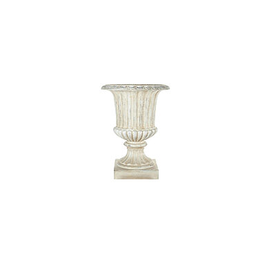 Location Vase Médicis blanc - 54 cm
