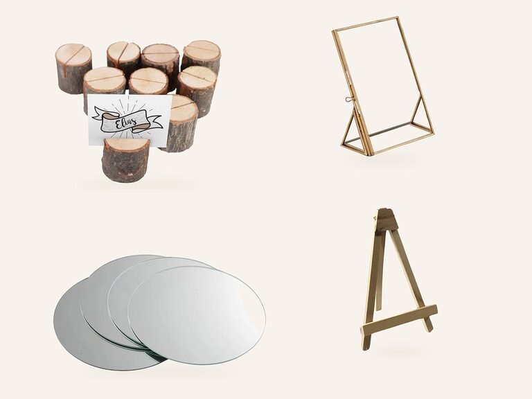 Marque-places, numéros et accessoires : quelques articles de la catégorie, en location chez Pink Event