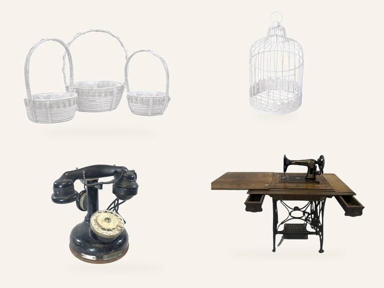 Objets décoratifs : quelques articles de la catégorie, en location chez Pink Event